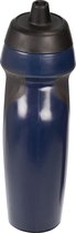Seano Bidon sportfles 580 ml rubber grip BPA Free - Donkerblauw - 2 stuks