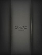 Black Paper Notebook Sketchbook
