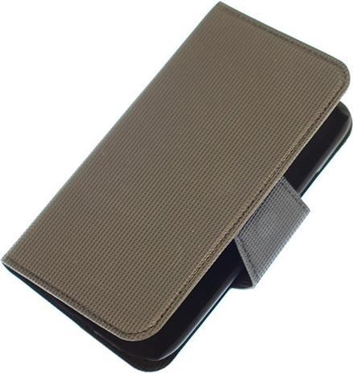 Grijs Samsung Galaxy S Advance I9070 cover case booktype hoesje Ultra Book