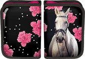 Animal Pictures Paard Flowers - Gevuld Etui - 22 stuks - Zwart, Roze