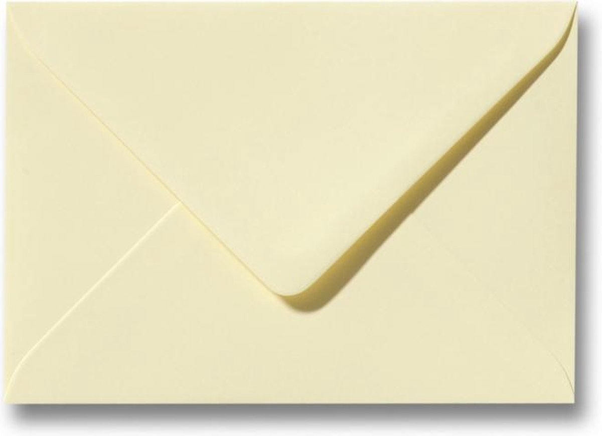 Envelop 11 x 15,6 cm Zachtgeel 25 stuks