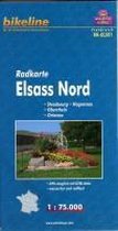 Alsace North Cycle Map