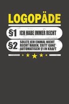 Logop de 1 Ich Habe Immer Recht 2 Sollte Ich Einmal Nicht Recht Haben, Tritt Ganz Automatisch 1 In Kraft