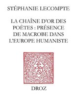 Travaux d'Humanisme et Renaissance - La Chaîne d'or des poètes