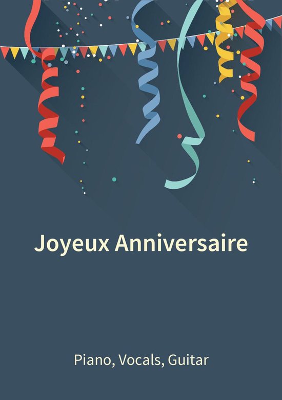 Bol Com Joyeux Anniversaire Ebook Traditional Boeken