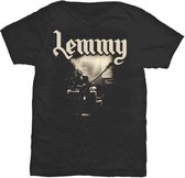 Tshirt Homme Motorhead -L- Lived To Win Zwart