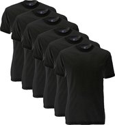 Alan Red 6-pack Virginia t-shirt- zwart
