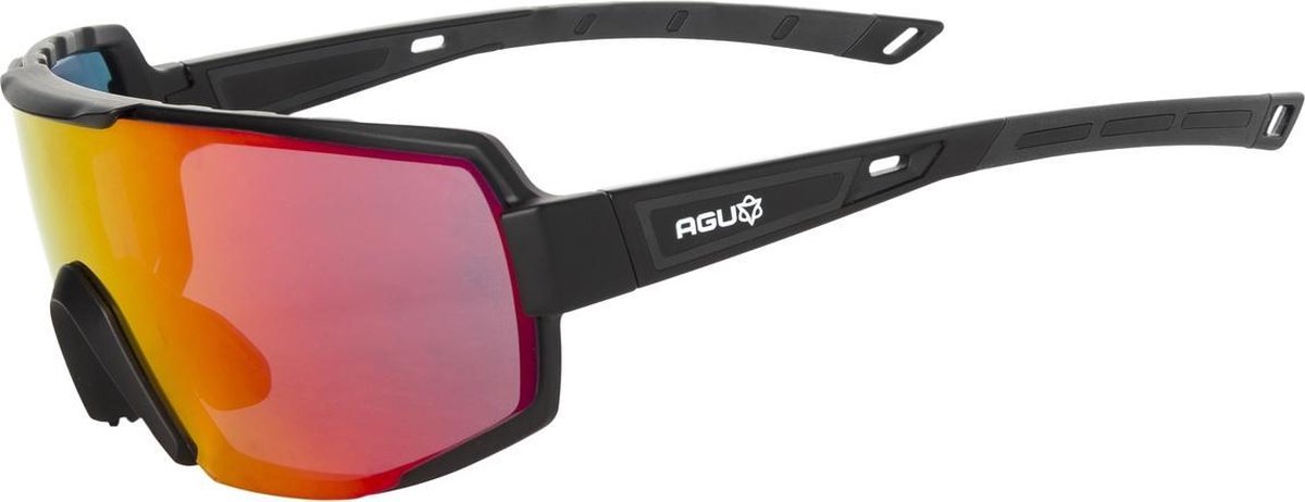 AGU Bold Fietsbril Essential - Zwart - Neusvleugels instelbaar - AGU