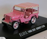 Willys Jeep Surrey CJ3B 1960 "Elvis Presley" Roze 1-43 Greenlight Collectibles