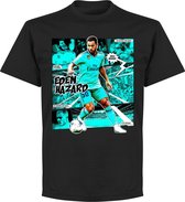Real Madrid Hazard Comic T-Shirt - Zwart - XXXXL