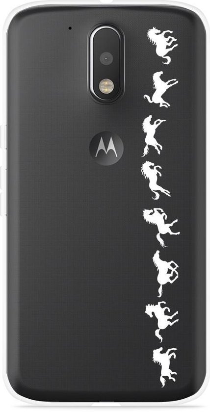 Motorola G4/G4 Plus Hoesje Horses in Motion | bol.com