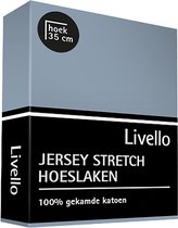 Livello Hoeslaken Jersey Misty Blue 180x220