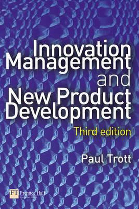 Innovation Management and New Product Development - cover