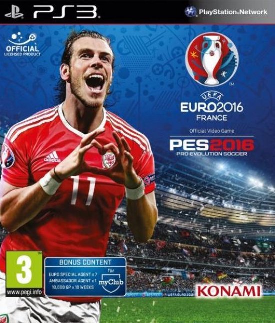 Pro Evolution Soccer (PES) 2016 (EURO 2016 DLC Now Inc.) /PS3