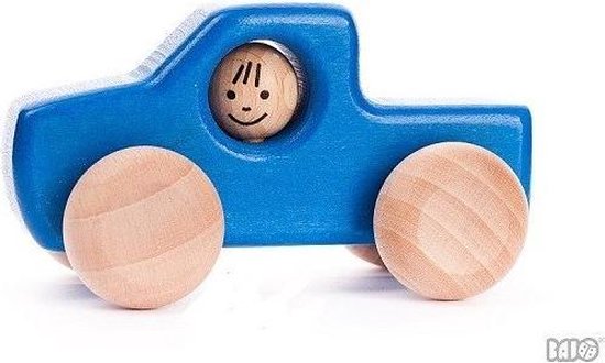 Houten speelgoed auto - Pickup BAJO | bol.com