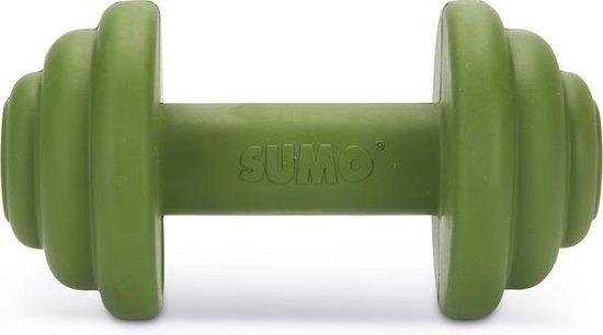 Beeztees Sumo Play Haltrino - Hondenspeelgoed - Rubber - Groen - 13x7x7