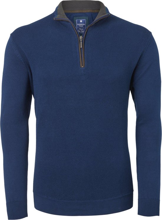 Indicode Heren INAlpha Knit Sweater | Gebreide trui met opstaande