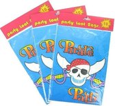 20 stuks verjaardagszakjes / traktatiezakjes Pirate party