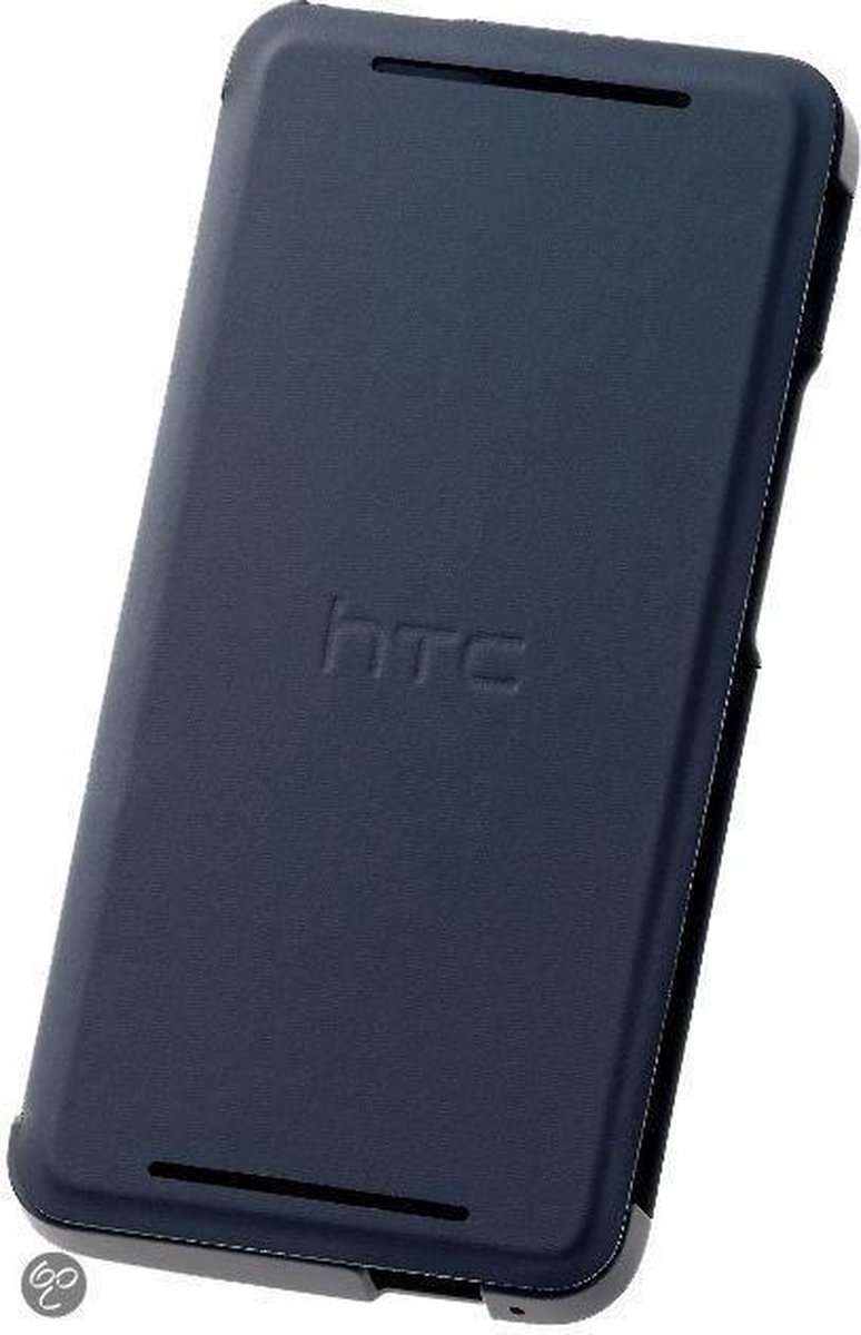 Custodia Flip Originale HTC One Double Dip – HC C841/HC V841, Blu/nera