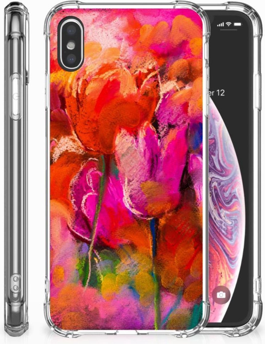 Back Cover Apple iPhone Xs Max Tulips
