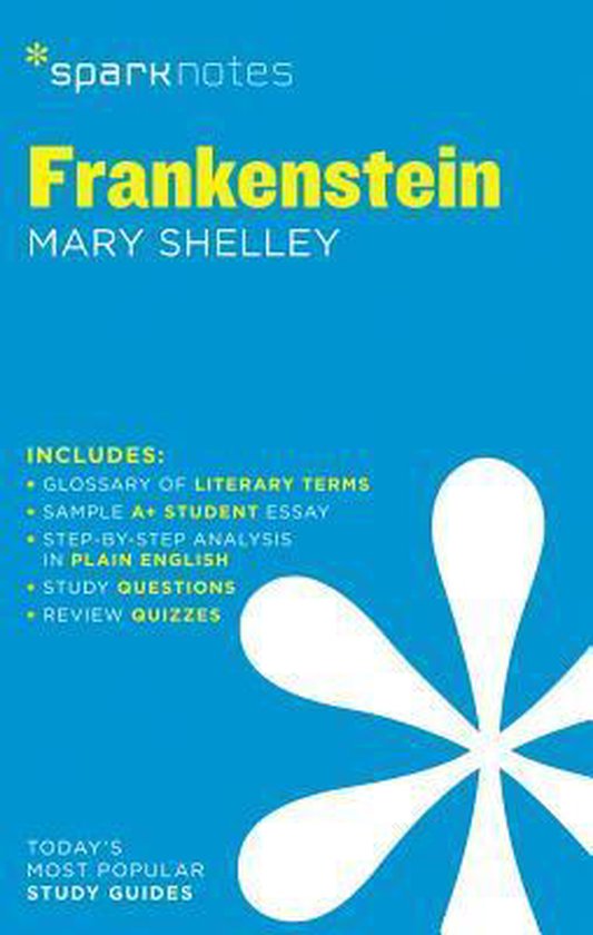 Frankenstein By Mary Shelley, Sparknotes 9781411469549 Boeken