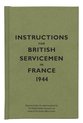 Instructions British Servicemen France