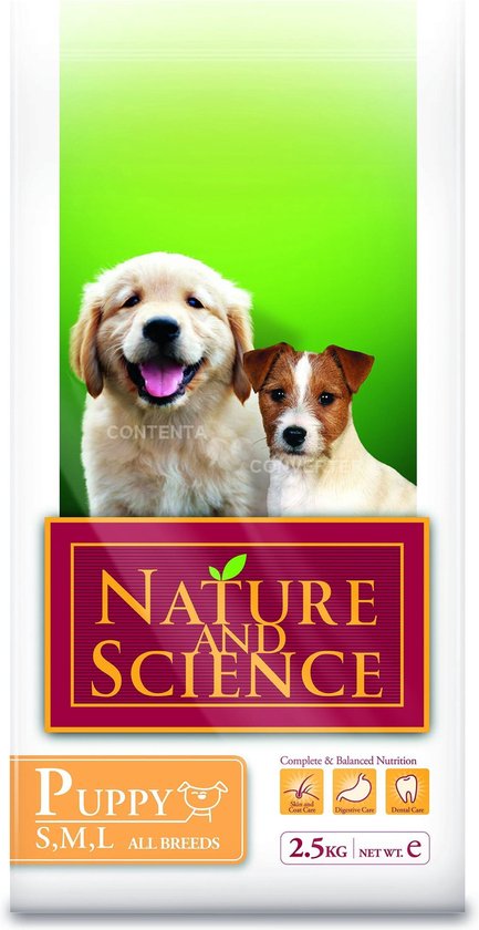 emmer kralen Split Nature and Science puppy all breeds | bol.com