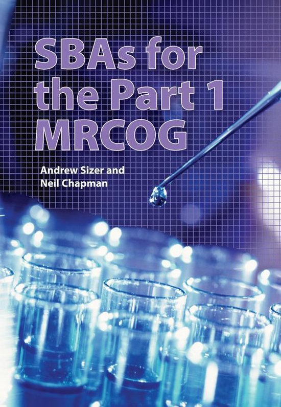 SBAs for the Part 1 MRCOG - cover