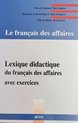 Lexique Didactique Du Francais Des Affai