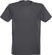 Clique Strecht-T T-Shirt Antraciet Melange maat S