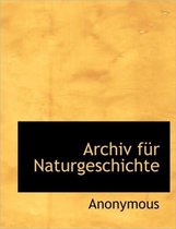 Archiv Fur Naturgeschichte