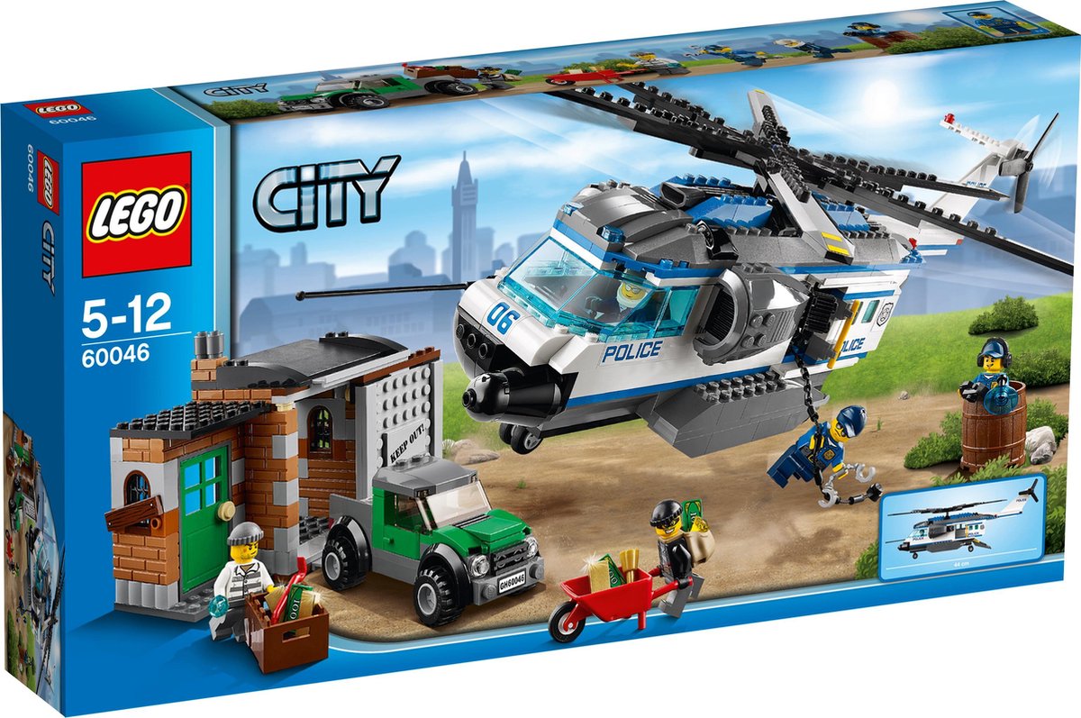 LEGO City Helikopter Patrouille - 60046