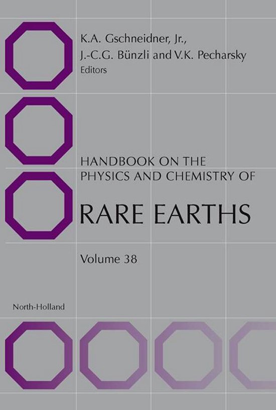 Handbook on the Physics and Chemistry of Rare Earths - cover