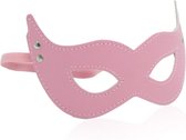 Banoch - mask villain pink - masker van imitatieleer roze