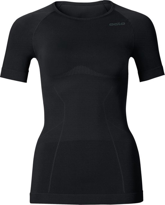 Odlo Evolution Light - Sportshirt - Dames - Zwart - Maat S