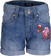 Blue Seven Meisjes Spijker Short Geborduurd - Maat 104