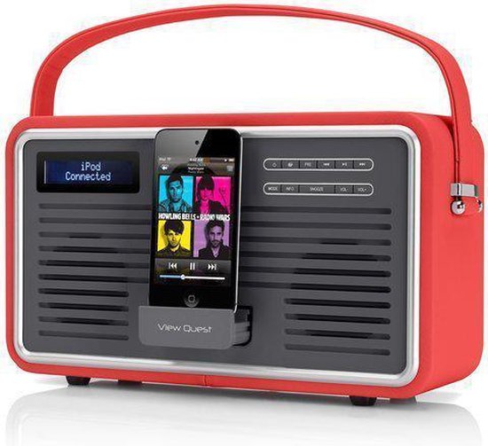 View Quest Retro DAB+ Radio dockingstation