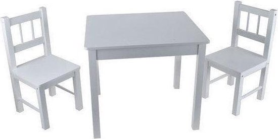 Kindertafel met 2 stoeltjes | bol.com