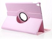 Shop4 - iPad Pro 10.5 (2017) Hoes - Rotatie Case Lychee Licht Roze