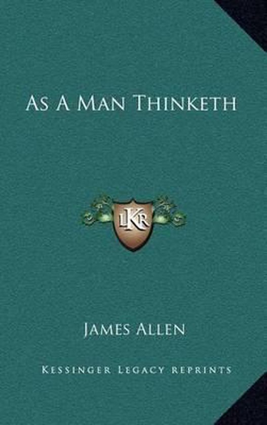 As a Man Thinketh - cover