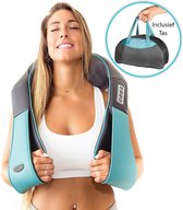 Shiatsu Massagekussen - Warmte Functie - Incl. Auto Adapter & Tas