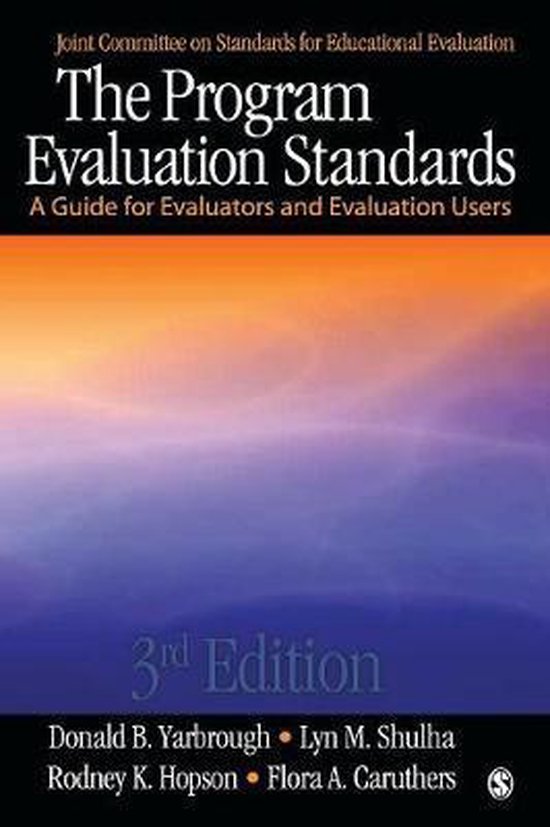 The Program Evaluation Standards - cover