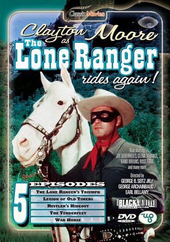 Cover van de film 'Lone Ranger'