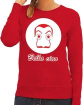 Rode Salvador Dali sweater voor dames XL