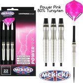 McKicks Power Pink 80% Dartpijlen 22 - 24 Gram - 22 gram