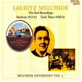 First Recordings: Baritone 1913-15 - Tenor 1920-21