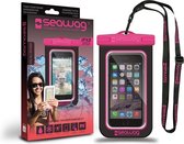Waterproof Case For Smartphone Black & Pink
