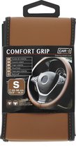Car Plus Stuurhoes Comfort Grip Uni Kunstleer Bruin 35-36 Cm
