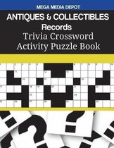 ANTIQUES & COLLECTIBLES Records Trivia Crossword Activity Puzzle Book