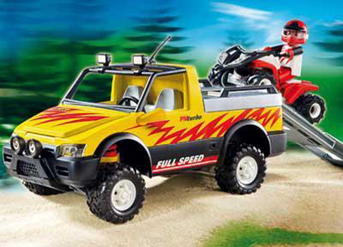 Playmobil Pick Up met Quad 4228